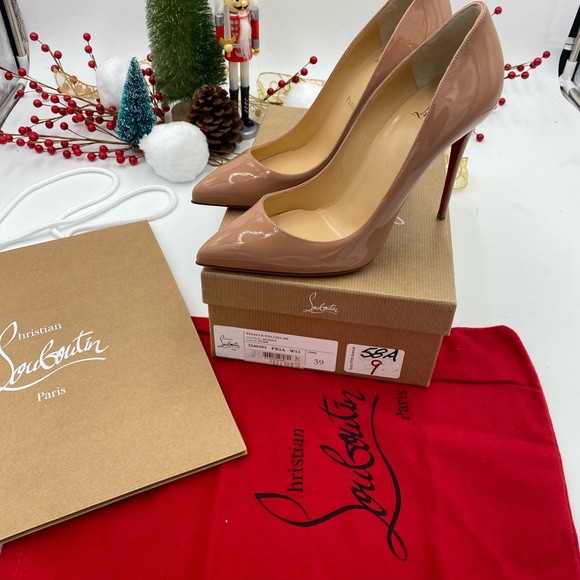 Women’s Christian Louboutin Pigalle Follies 100 size 39 made in Italy - Picture 7 of 10